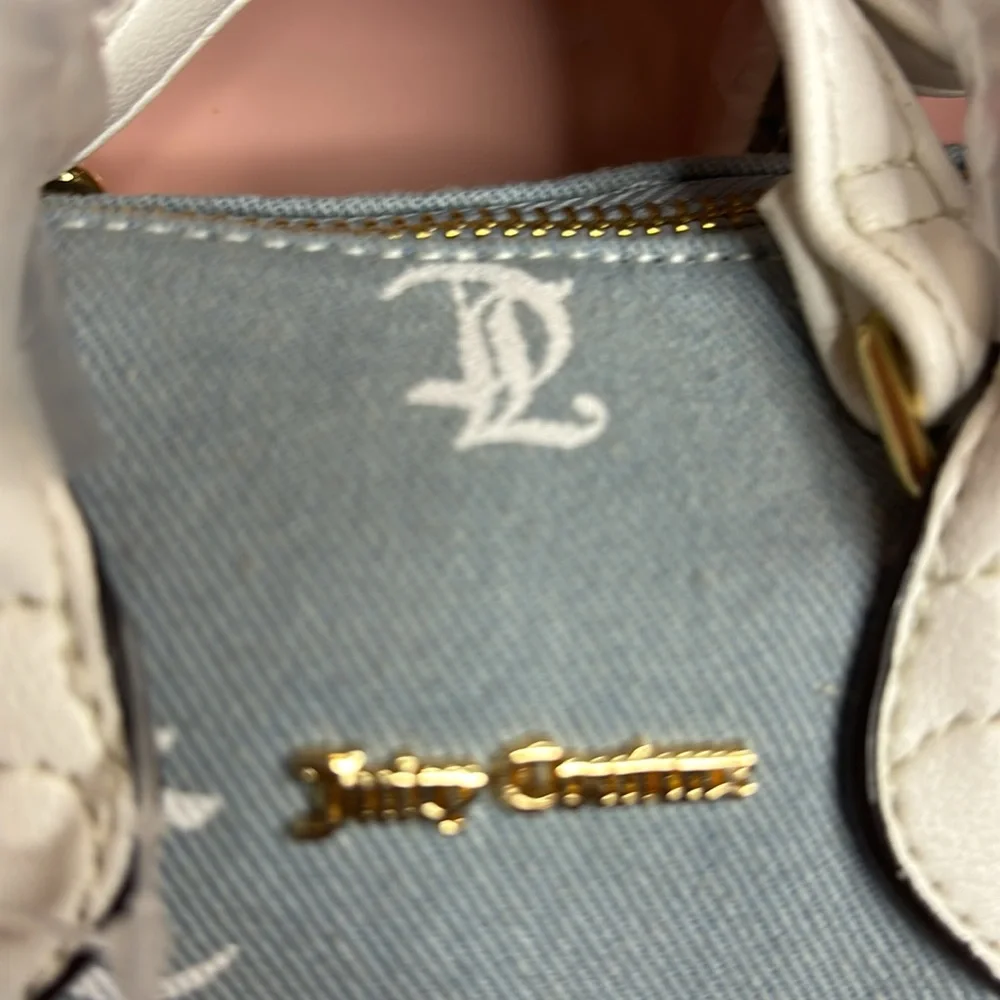 Denim logo two piece satchel set - Picture 4 of 5
